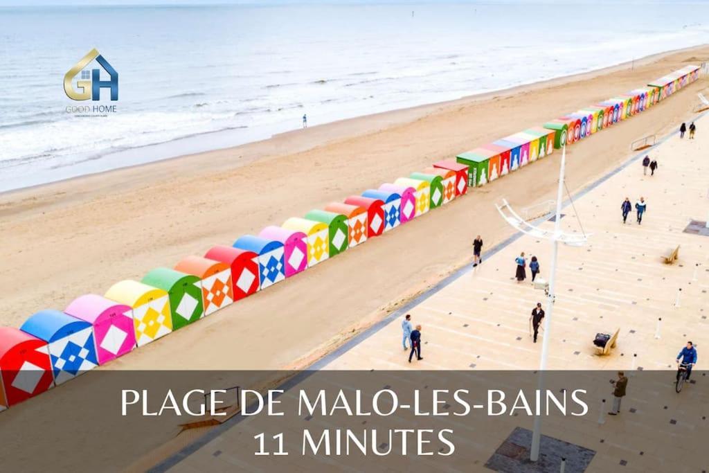 Villa Marine*La Capitainerie Coudekerque-Branche 외부 사진