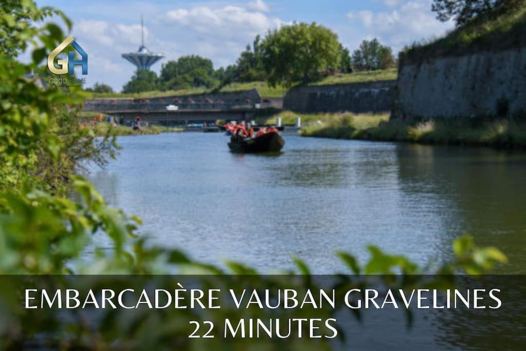 Villa Marine*La Capitainerie Coudekerque-Branche 외부 사진
